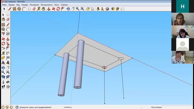 3D-моделирование мебели в программе SketchUp смотреть онлайн