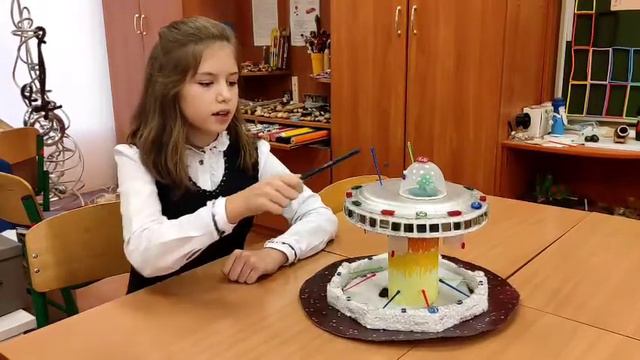 Гапонова Кира .Проект "Летающая тарелка" смотреть онлайн