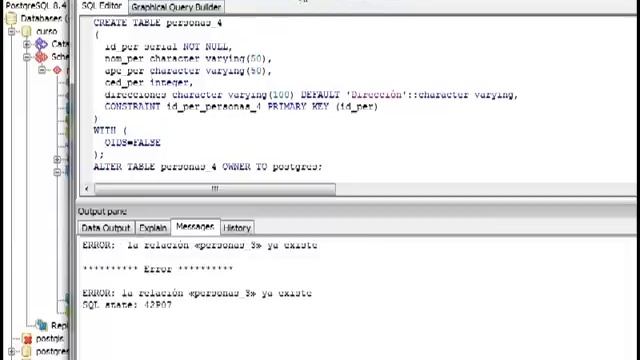 06.- Curso de PostgreSQL. Trabajo con Tablas смотреть онлайн