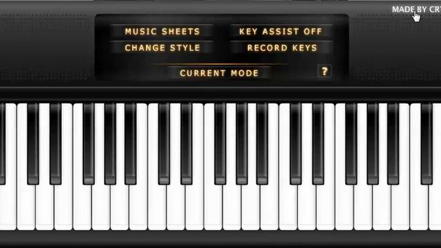 Virtual Piano - My Immortal by Evanescence смотреть онлайн