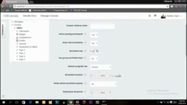 Self Enrollment Method | Self Registration Method In Moodle смотреть онлайн
