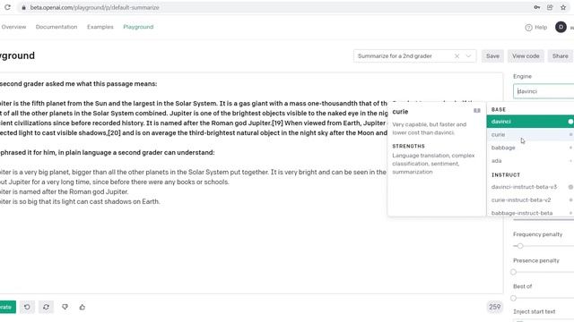 Learning the OpenAI Playground | step by step смотреть онлайн
