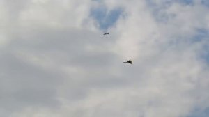 Летающий FPV Калашников для борьбы с дронами противника.