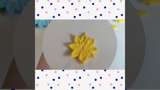 Лепим подсолнух из лёгкого пластилина смотреть онлайн