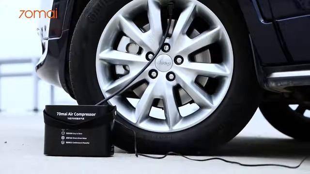 Автомобильный компрессор Xiaomi 70mai Midrive TP01 смотреть онлайн