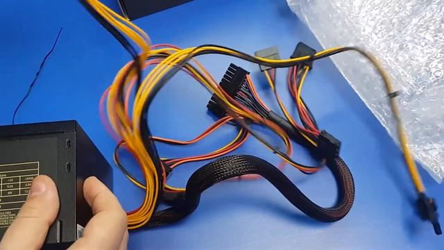 Обзор блока питания DEEPCOOL 500W DE500v2 /  Unboxing DEEPCOOL 500W