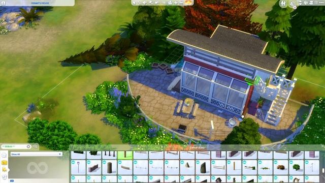 HERMIT TINY HOUSE // Sims 4 Speed Build смотреть онлайн