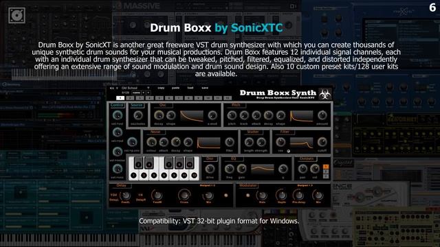 10 FREE DRUM VST PLUGINS (Drum Kits & Instruments) смотреть онлайн