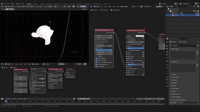 Emission Material | Blender & Octane Tutorial смотреть онлайн