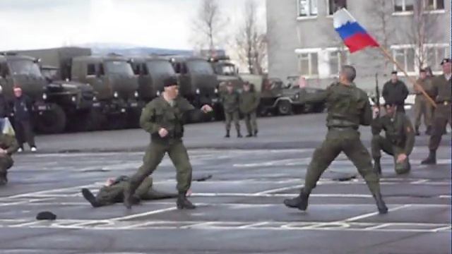 Выступление морпехов Спутник-Печенга РДР.29апреля2011 смотреть онлайн