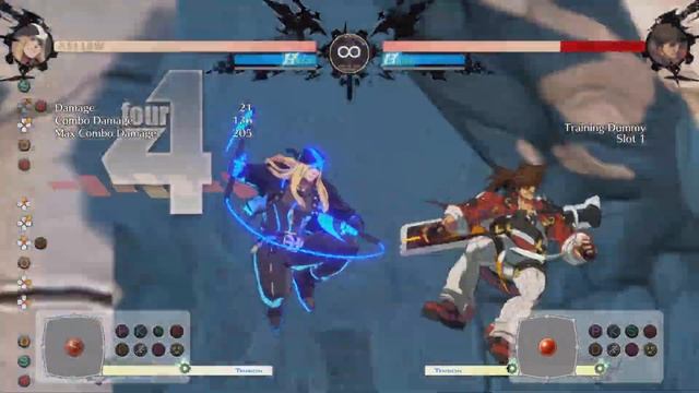 Guilty Gear -Strive- Axl Dust combo смотреть онлайн