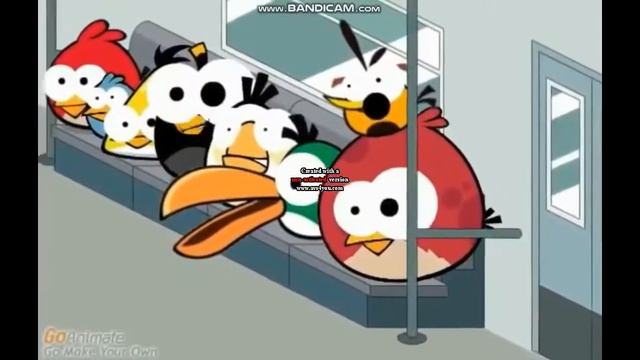 Red, Blues, Chuck, Bomb, Maltilda, Hal, Terence & Bubbles Screeching Eyes Screaming and Talking Tes