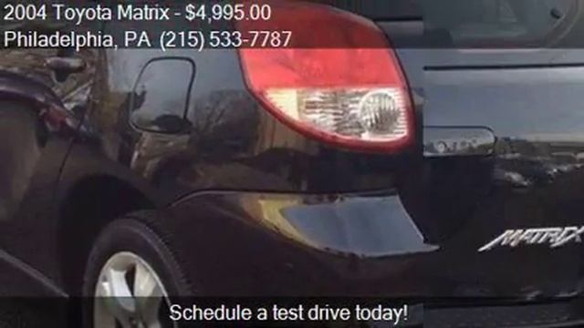 2004 Toyota Matrix XR 4dr Wagon for sale in Philadelphia, PA смотреть онлайн