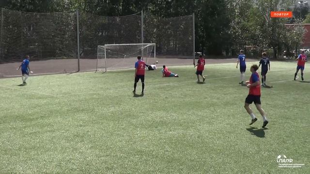 ПАЛФ Чемпионат в СПб 8х8. FC Rubezh - ФК Котлин (обзор) смотреть онлайн