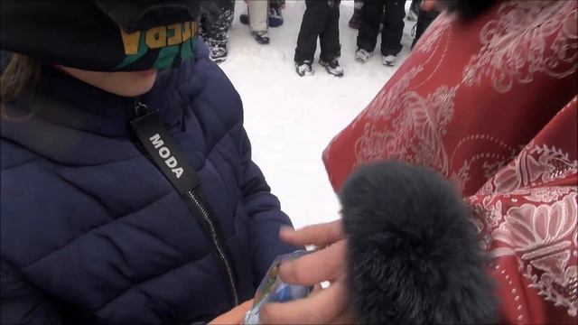 Масленица. п.Красный Яр Тульской обл. Казаки Атамана Бахтина Г.А.18.02.2018. смотреть онлайн