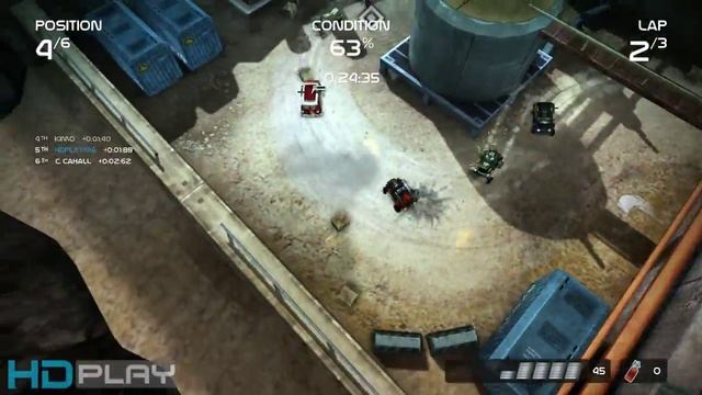 Death Rally - Gameplay #5 PC | HD (Mines & Eureka Track) смотреть онлайн