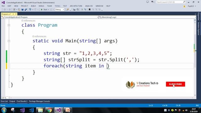 How to Split Strings in C# смотреть онлайн