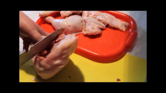 Разделка курицы
