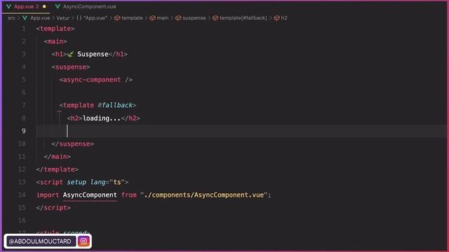 17 - Suspense | Vue.js 3 смотреть онлайн