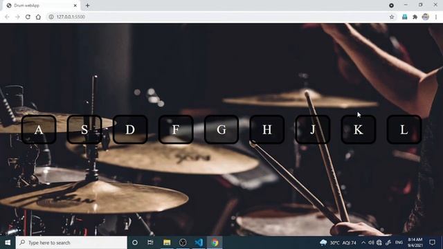 Javascript project for beginners | fun javascript projects in hindi | Drumkit javascript смотреть онлайн