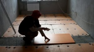 Пенополистирол под стяжку. Цена. Подготовка пола Часть 2 ( 7 выпуск )