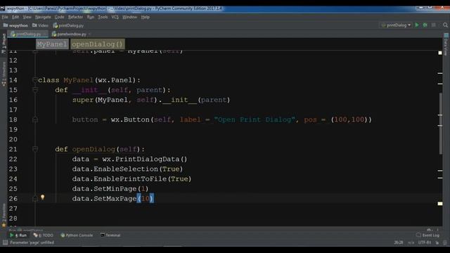 How To Create Print Dialog In wxPython #22 смотреть онлайн