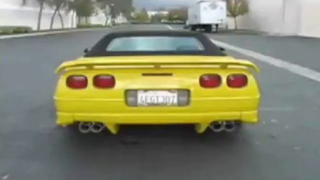 1996 Corvette with MagnaFlow Exhaust смотреть онлайн