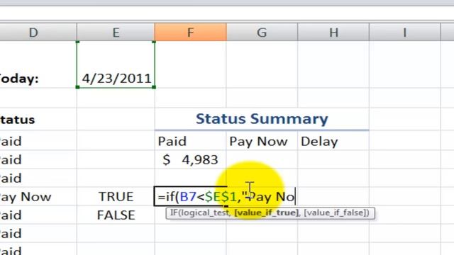 How to Create an Accounts Payable Status Summary in Excel смотреть онлайн