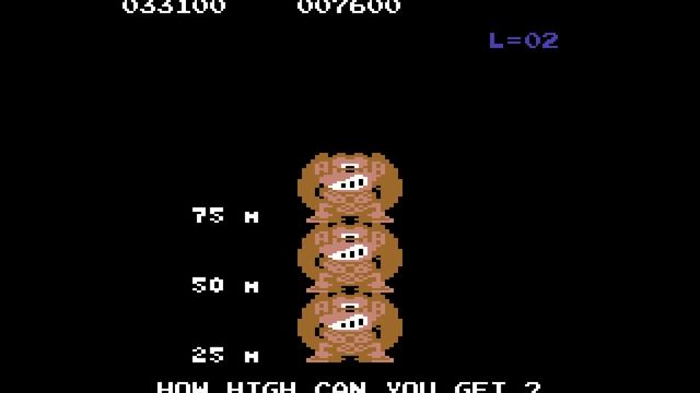 Donkey Kong Longplay (C64) [Ocean] [50 FPS]