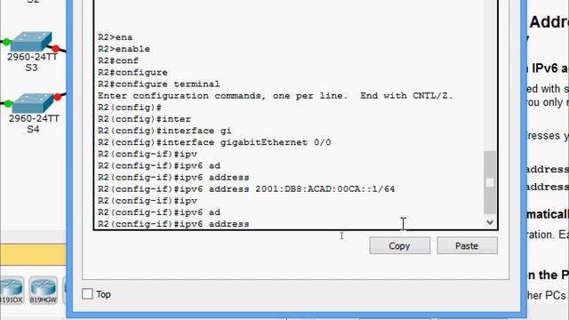 8.3.1.4 Packet Tracer - Implementing a Subnetted IPv6 Addressing Scheme смотреть онлайн