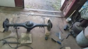 Укорачиваю мост ваз классика для самодельного минитрактора.
