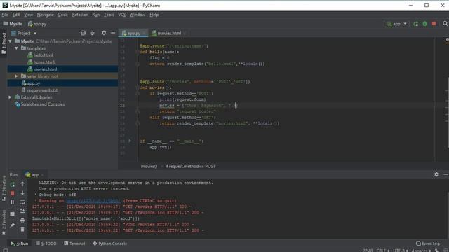 [Bangla] Python Flask Course - 08 : User Input Handling Using HTML Form смотреть онлайн