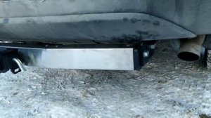 Фаркоп на Toyota RAV4 2013-2019 без подрезки бампера