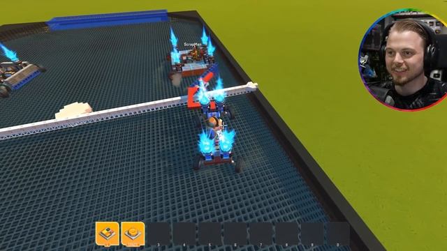 GIANT AIR HOCKEY BATTLE in SCRAP MECHANICS MULTIPLAYER!! смотреть онлайн