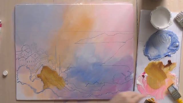 Этапы создания картины. смотреть онлайн