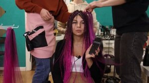 AFROMARI 132 | Точечные сенегальские косы с канекалоном от фирмы HAIRSHOP