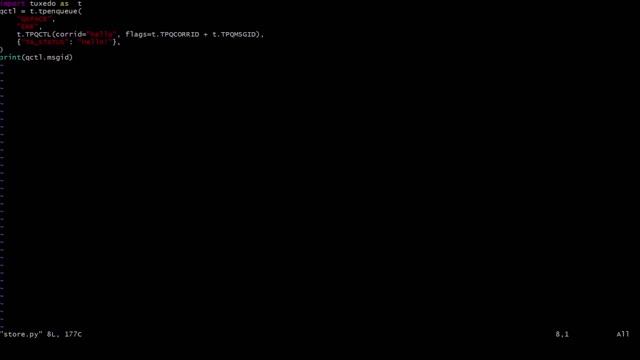 Modernizing Oracle Tuxedo Applications with Python | 8. Using Tuxedo Message Queue смотреть онлайн