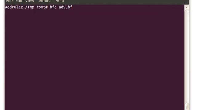 Brainfuck Compiler ported to IOS смотреть онлайн