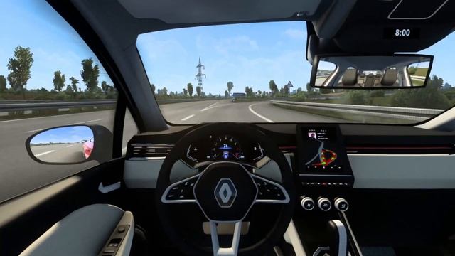 DRIVING A RENAULT IN EURO TRUCK SIMULATOR 2 #9 смотреть онлайн