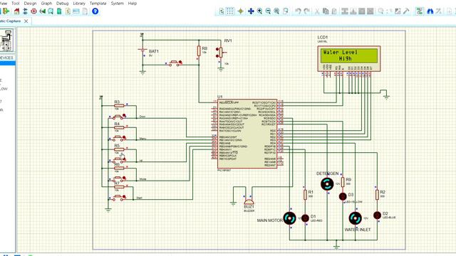 washing machine simulation proteus MINI PROJECT (embedded system) смотреть онлайн