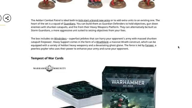 INSANE UNEXPECTED ANNOUNCEMENT! NEW Aspect Warriors Avatar Combat Patrol & More...Last Chance to Bu смотреть онлайн