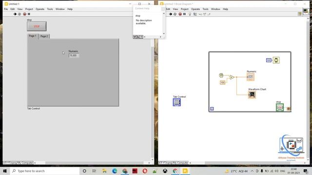 P27 - Tab Control, Properties and Property Node in LabVIEW in Hindi | Hide Page | LabVIEW Basics смотреть онлайн