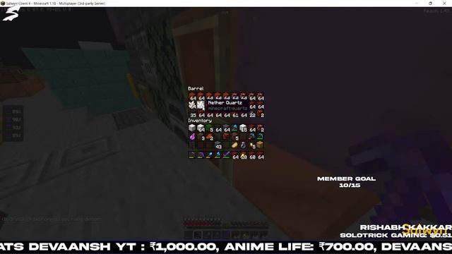 Minecraft Live 1.18 | PE+JAVA+BEDROCK Cracked SMP WITH SUBSCRIBER | JOIN OUR SONIC SMP | SONIC #mc смотреть онлайн