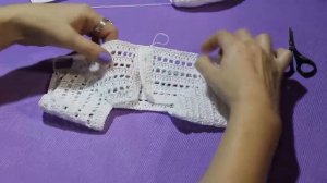 Детский сарафан крючком из хлопка. Как вязать сарафан с рюшами. Схемы+ описание.