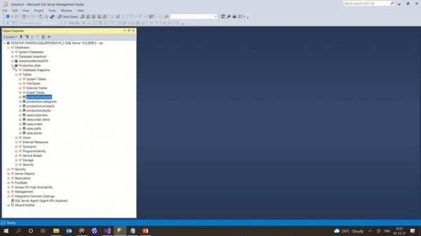 To import Database tables using SQL file or .mdf file in SQL SERVER MANAGEMENT STUDIO