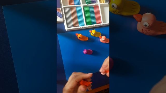 Как слепить птичку из пластилина смотреть онлайн
