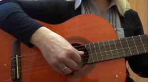 Видео разбор песни "Поручик Голицын"