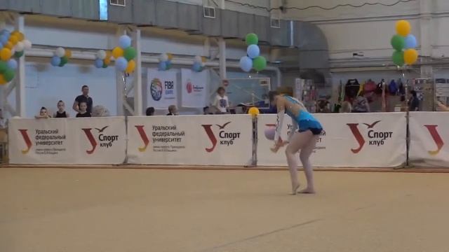 Фролова Ия, Тюмень, 2000, мяч, Кубок Назмутдиновых, 31 05 14