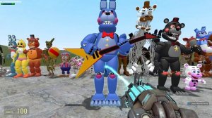 NEW NIGHTMARE DJ MUSIC MAN IS INSANE!! In Garry's Mod! (FNAF Security Breach)