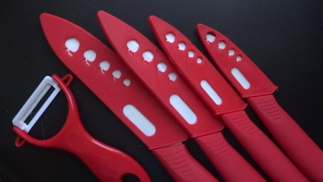 Как наточить нож из керамики дома смотреть онлайн